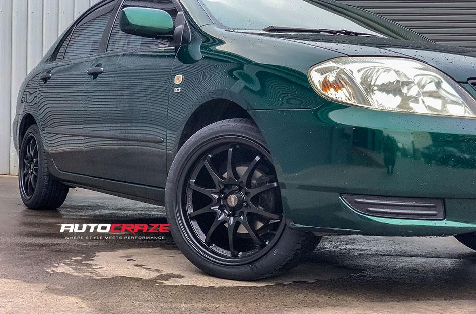 TOYOTA COROLLA ROTATE MATTE BLACK 